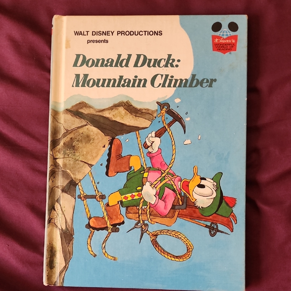 Donald Duck Mountain Climber Book